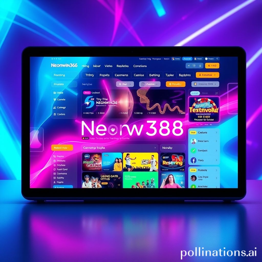  Mengenal Lebih Dekat Neonwin386: Platform Taruhan Online Terpercaya